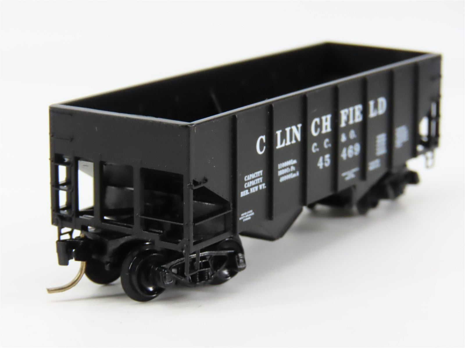N Scale Micro-Trains 56190 CCO Clinchfield 33' 2-Bay Hopper 45469 RTR