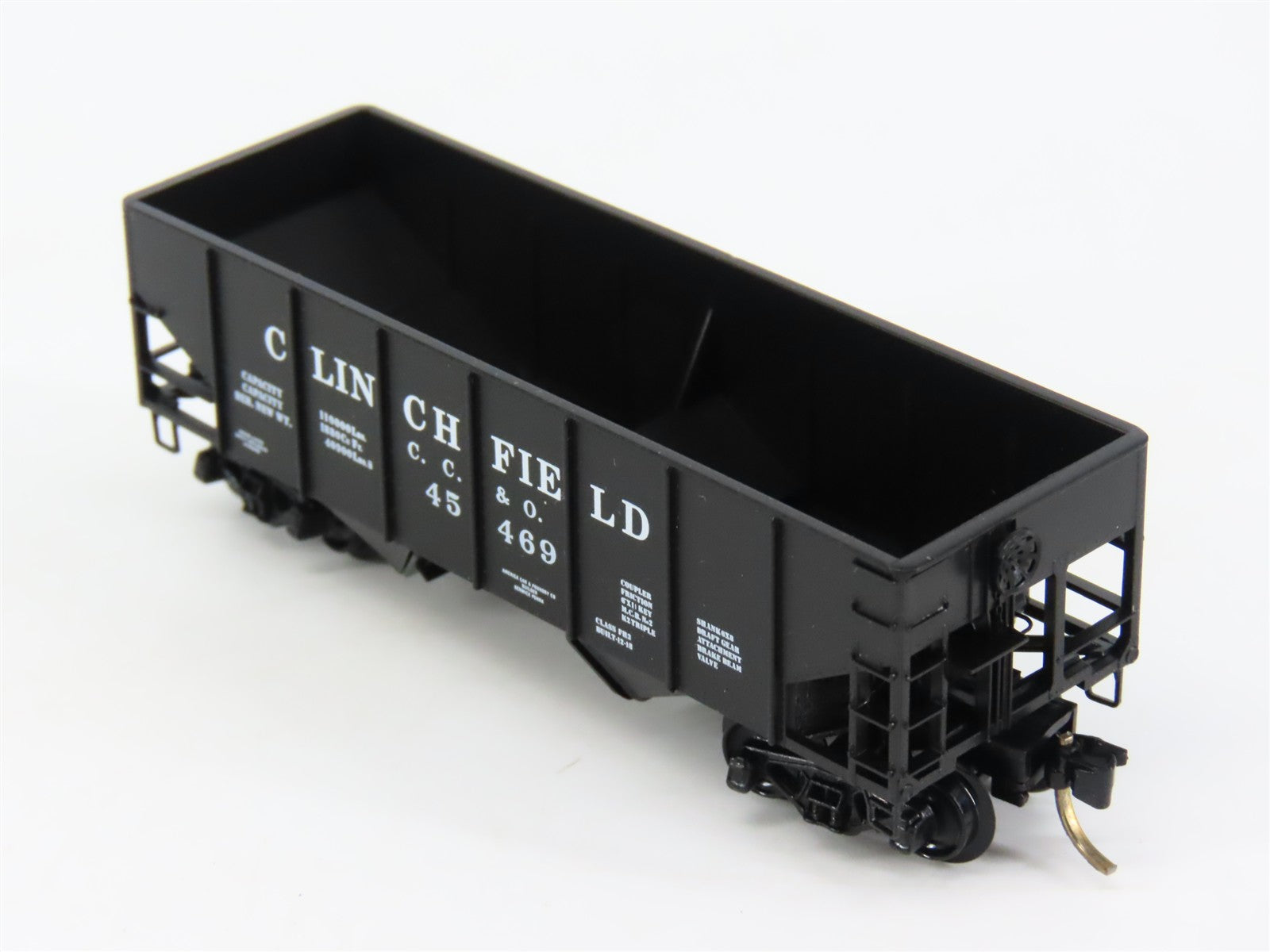 N Scale Micro-Trains 56190 CCO Clinchfield 33' 2-Bay Hopper 45469 RTR