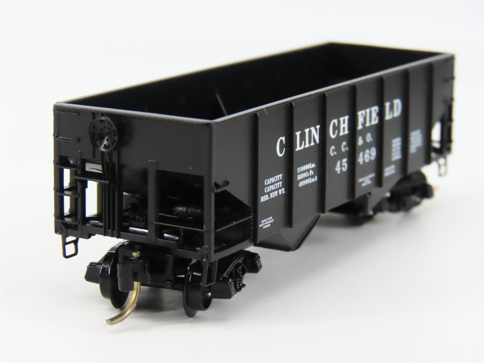 N Scale Micro-Trains 56190 CCO Clinchfield 33' 2-Bay Hopper 45469 RTR