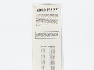 N Scale Micro-Trains 56190 CCO Clinchfield 33' 2-Bay Hopper 45469 RTR
