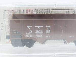 N Scale Micro-Trains 56170 NYC New York Central 33' Twin Bay Hopper 838495 RTR