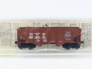 N Scale Micro-Trains 56170 NYC New York Central 33' 2-Bay Hopper 868001 RTR