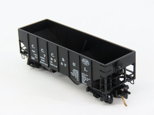 N Kadee Micro-Trains MTL 56160 CCC&StL New York Central 2-Bay Hopper 79367 RTR