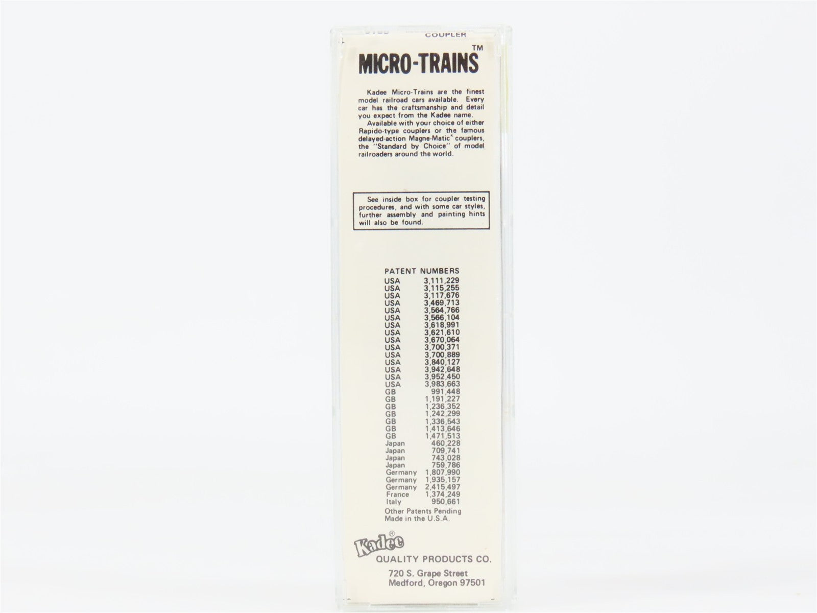 N Kadee Micro-Trains MTL 56160 CCC&StL New York Central 2-Bay Hopper 79367 RTR