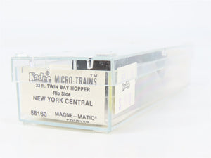 N Kadee Micro-Trains MTL 56160 CCC&StL New York Central 2-Bay Hopper 79367 RTR