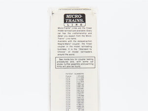 N Scale Micro-Trains 56150 SOU Southern 33' 2-Bay Hopper 111996 RTR