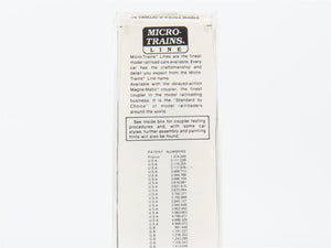 N Scale Micro-Trains 56150 SOU Southern 33' 2-Bay Hopper 111996 RTR