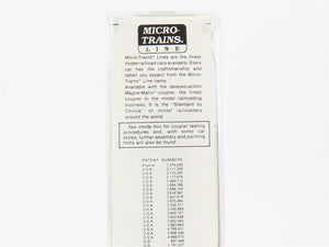 N Scale Micro-Trains 56150 SOU Southern 33' 2-Bay Hopper 111996 RTR