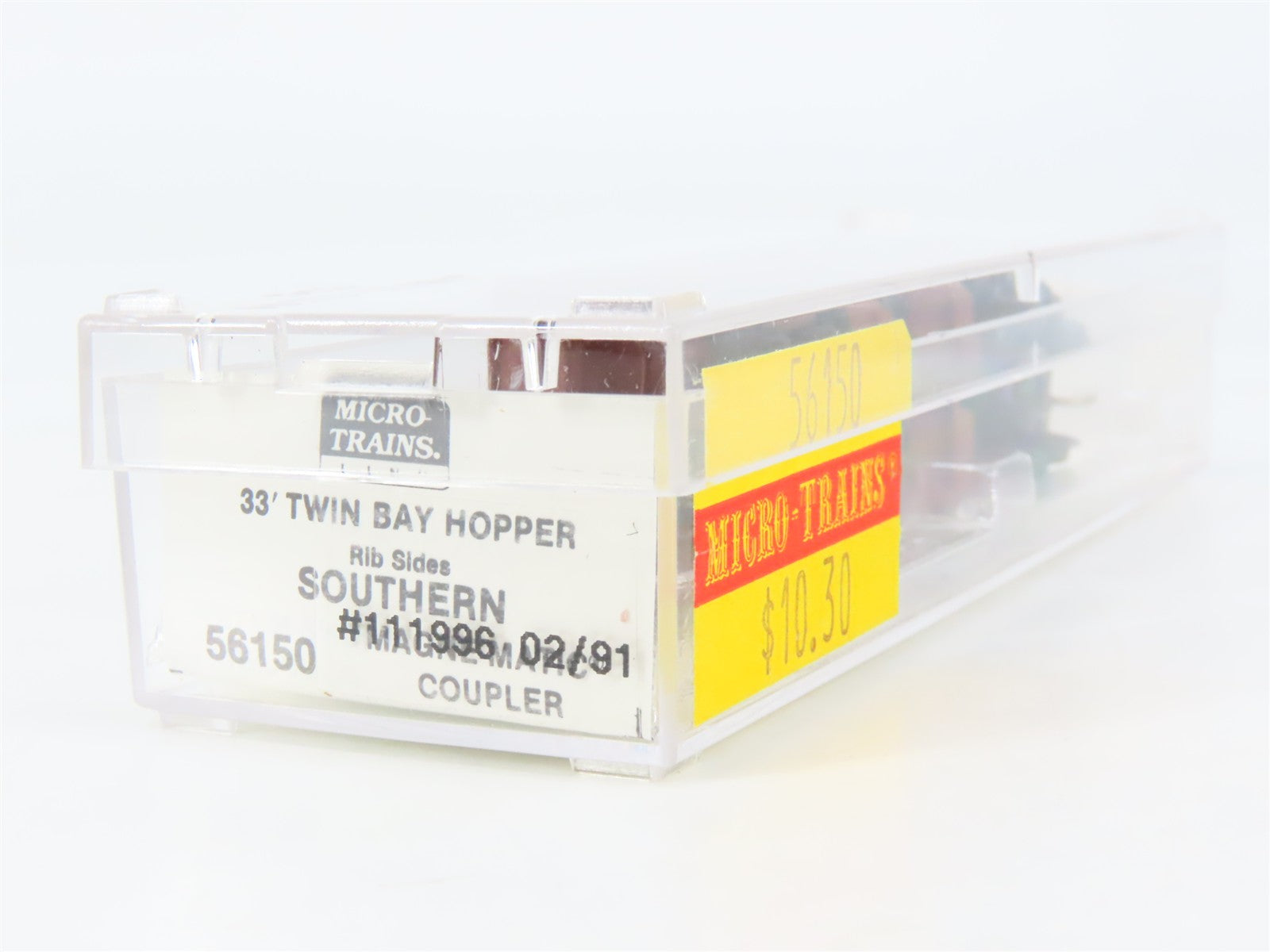 N Scale Micro-Trains 56150 SOU Southern 33' 2-Bay Hopper 111996 RTR