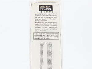 N Scale Micro-Trains 56150 SOU Southern 33' 2-Bay Hopper 111996 RTR