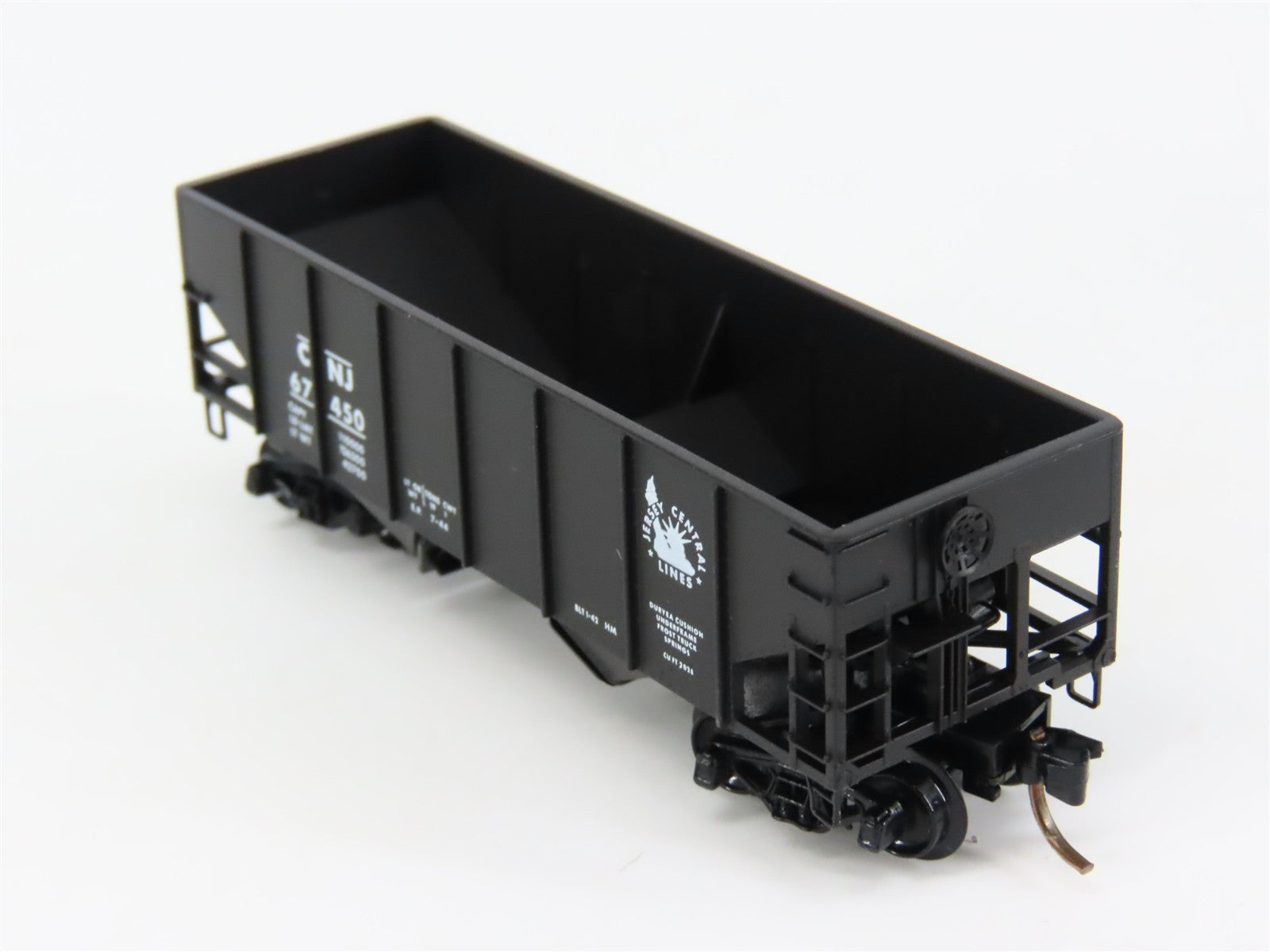 N Scale Kadee Micro-Trains MTL 56230 CNJ Jersey Central 2-Bay Hopper 67450 RTR