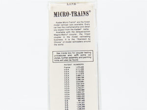 N Scale Kadee Micro-Trains MTL 56230 CNJ Jersey Central 2-Bay Hopper 67450 RTR