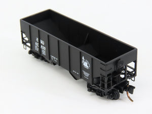 N Scale Micro-Trains 56230 CNJ Jersey Central 33' 2-Bay Hopper 67450 RTR