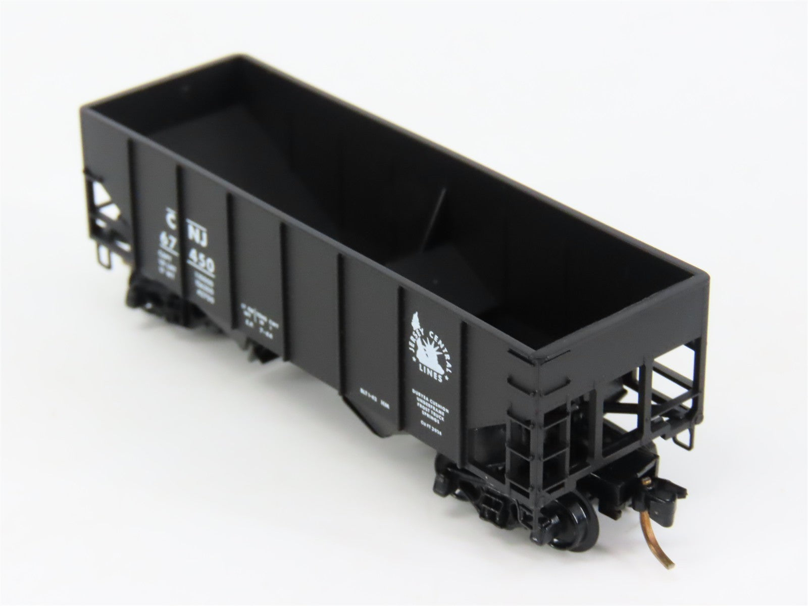 N Scale Micro-Trains 56230 CNJ Jersey Central 33' 2-Bay Hopper 67450 RTR