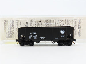 N Scale Kadee Micro-Trains MTL 56230 CNJ Jersey Central 2-Bay Hopper 67450 RTR