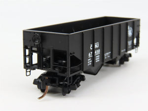 N Scale Kadee Micro-Trains MTL 56230 CNJ Jersey Central 2-Bay Hopper 67450 RTR