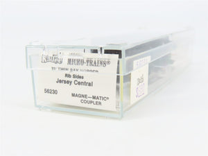 N Scale Kadee Micro-Trains MTL 56230 CNJ Jersey Central 2-Bay Hopper 67450 RTR