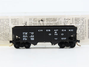 N Scale Kadee Micro-Trains MTL 56220 C&O Chesapeake & Ohio 2-Bay Hopper #61780