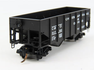 N Scale Kadee Micro-Trains MTL 56220 C&O Chesapeake & Ohio 2-Bay Hopper #61780