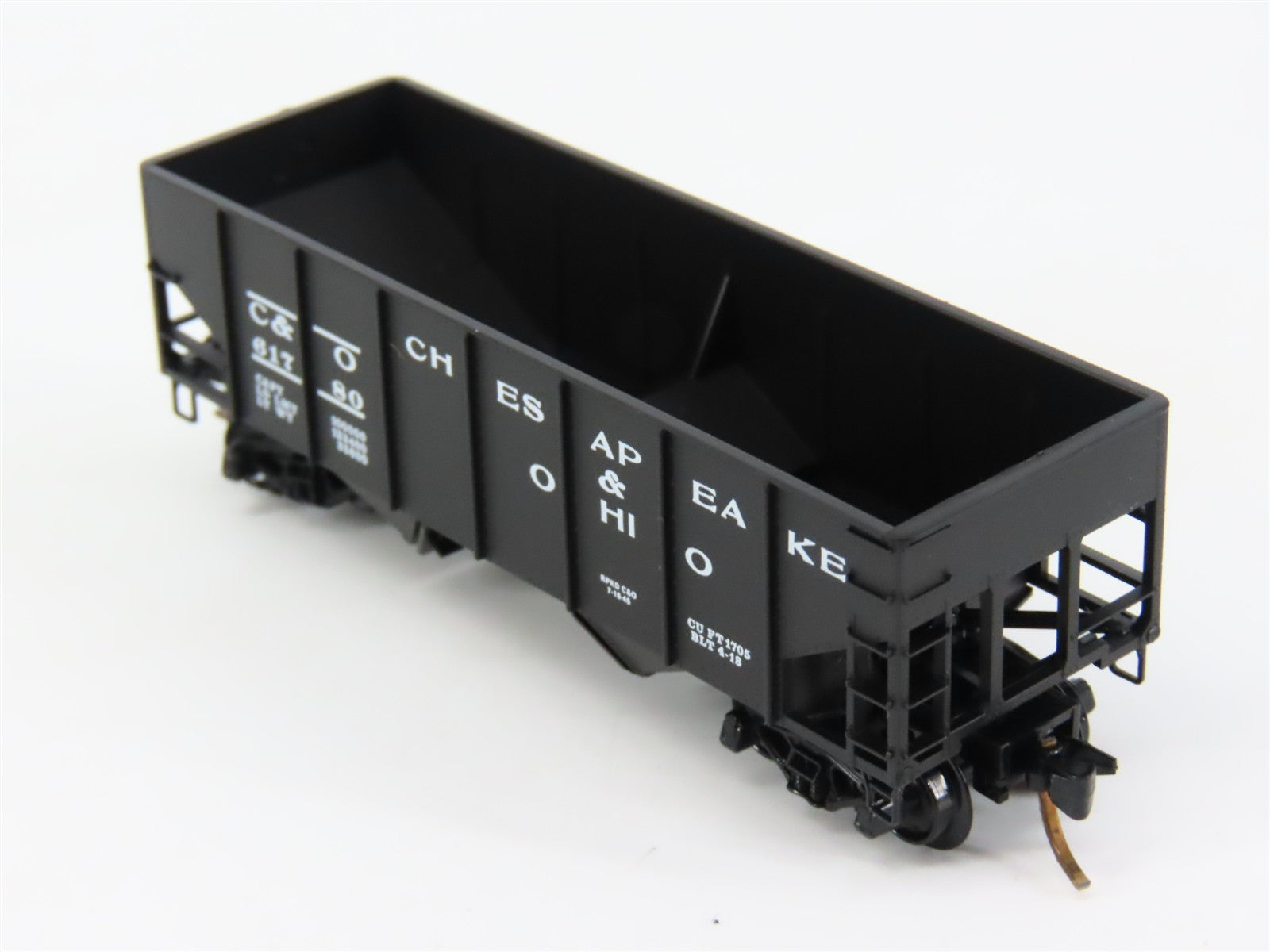 N Scale Kadee Micro-Trains MTL 56220 C&O Chesapeake & Ohio 2-Bay Hopper #61780