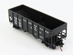 N Scale Kadee Micro-Trains MTL 56220 C&O Chesapeake & Ohio 2-Bay Hopper #61780