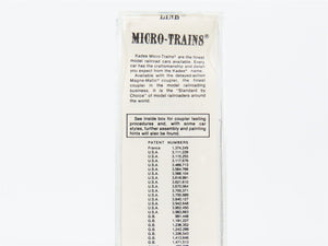 N Scale Kadee Micro-Trains MTL 56220 C&O Chesapeake & Ohio 2-Bay Hopper #61780