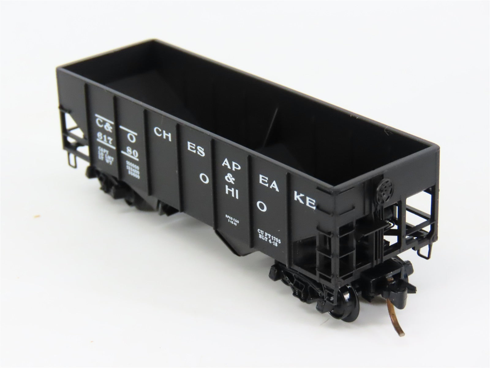 N Scale Kadee Micro-Trains MTL 56220 C&O Chesapeake & Ohio 2-Bay Hopper 61780