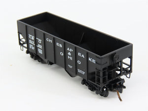N Scale Kadee Micro-Trains MTL 56220 C&O Chesapeake & Ohio 2-Bay Hopper 61780