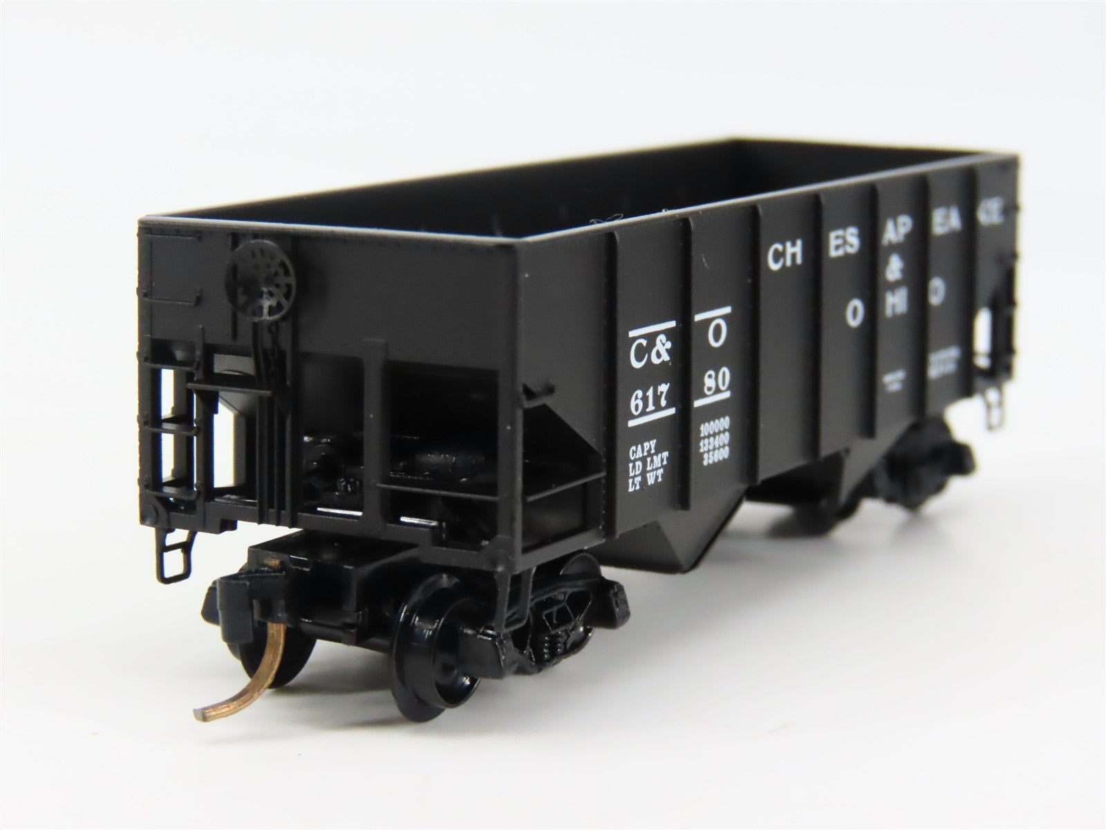 N Scale Kadee Micro-Trains MTL 56220 C&O Chesapeake & Ohio 2-Bay Hopper 61780