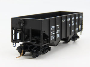 N Scale Kadee Micro-Trains MTL 56220 C&O Chesapeake & Ohio 2-Bay Hopper 61780