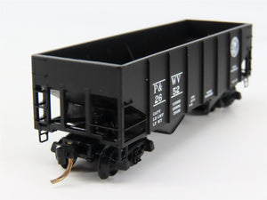 N Kadee Micro-Trains MTL 56210 P&WV Pittsburgh & West Virginia 2-Bay Hopper 2652