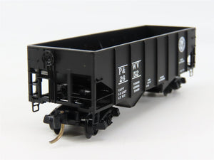 N Kadee Micro-Trains MTL 56210 P&WV Pittsburgh & West Virginia 2-Bay Hopper 2652