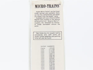 N Kadee Micro-Trains MTL 56210 P&WV Pittsburgh & West Virginia 2-Bay Hopper 2652