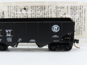 N Kadee Micro-Trains MTL 56210 P&WV Pittsburgh & West Virginia 2-Bay Hopper 2652