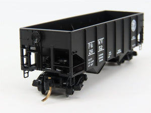 N Kadee Micro-Trains MTL 56210 P&WV Pittsburgh & West Virginia 2-Bay Hopper 2652