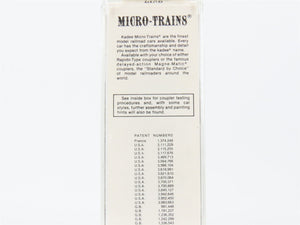 N Kadee Micro-Trains MTL 56210 P&WV Pittsburgh & West Virginia 2-Bay Hopper 2652