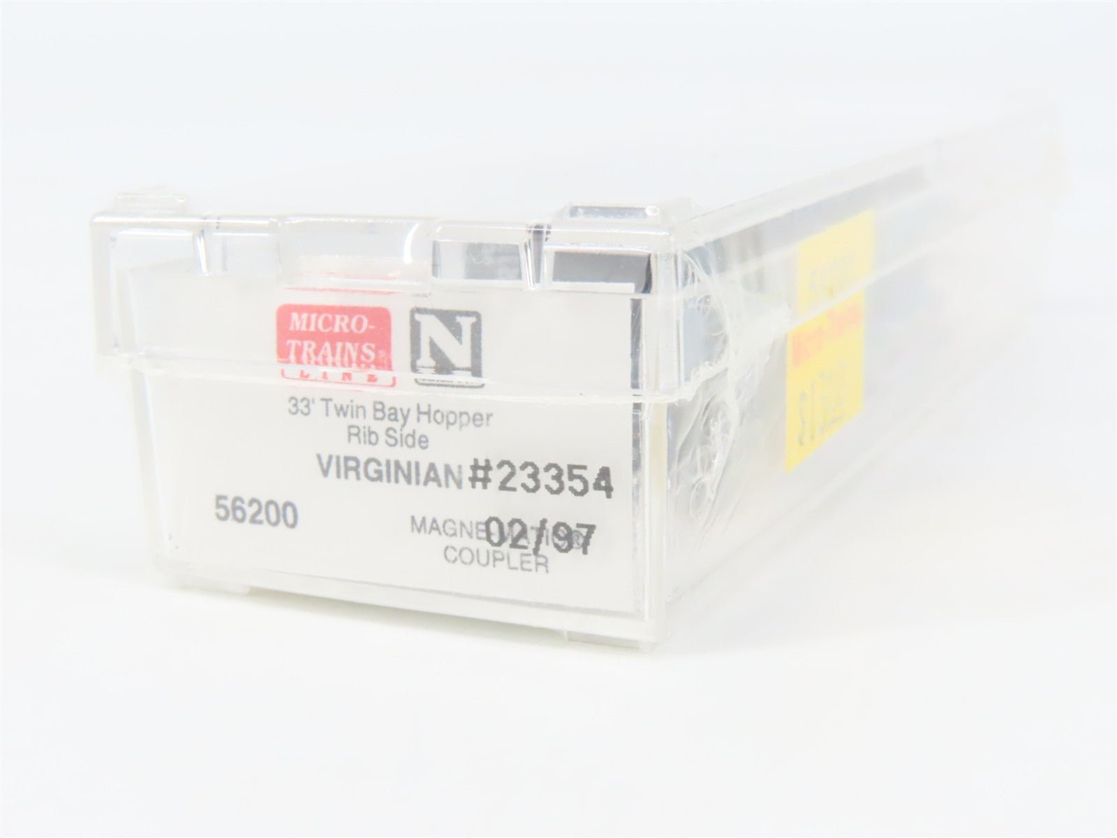 N Scale Micro-Trains MTL 56200 VGN Virginian 33' 2-Bay Open Hopper 23354 RTR