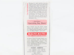 N Scale Micro-Trains 56320 Delaware, Lackawanna & Western 33' 2-Bay Hopper RTR