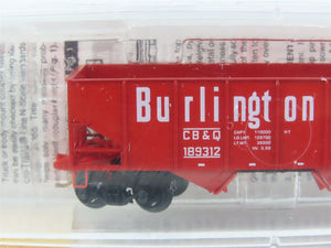 N Scale Micro-Trains MTL 56300 CB&Q Burlington Route 2-Bay Hopper 189312 RTR