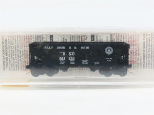 N Scale Micro-Trains 56310 B&O Baltimore & Ohio 33' 2-Bay Hopper 324759 RTR