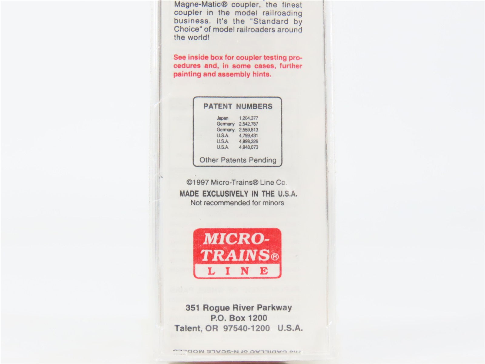 N Scale Micro-Trains 56310 B&O Baltimore & Ohio 33' 2-Bay Hopper 324759 RTR