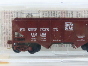 N Scale Micro-Trains 56270 PRR Pennsylvania 33' 2-Bay Hopper 140162 RTR