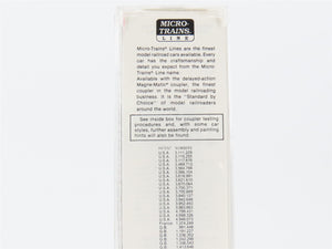 N Scale Micro-Trains 56250 SP Southern Pacific 33' 2-Bay Hopper 13300 RTR