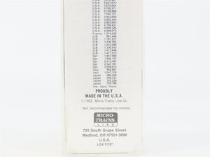 N Scale Micro-Trains 56250 SP Southern Pacific 33' 2-Bay Hopper 13300 RTR