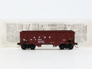 N Scale Micro-Trains 57010 ATSF Santa Fe 33' 2-Bay Hopper 180847 RTR