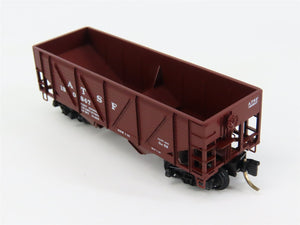 N Scale Micro-Trains 57010 ATSF Santa Fe 33' 2-Bay Hopper 180847 RTR