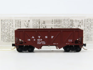 N Scale Micro-Trains 57010 ATSF Santa Fe 33' 33' 2-Bay Composite Hopper RTR