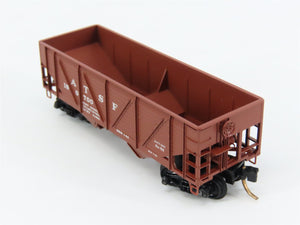 N Scale Micro-Trains 57010 ATSF Santa Fe 33' 2-Bay Hopper 180700 RTR