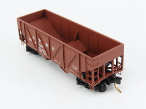 N Scale Micro-Trains 57010 ATSF Santa Fe 33' 2-Bay Hopper 180700 RTR