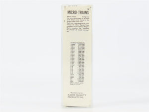 N Scale Micro-Trains 57010 ATSF Santa Fe 33' 2-Bay Hopper 180700 RTR